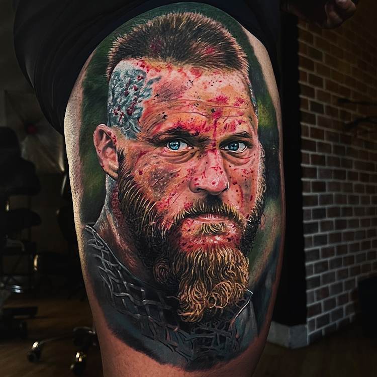 Tattoo by Orlando Pineda